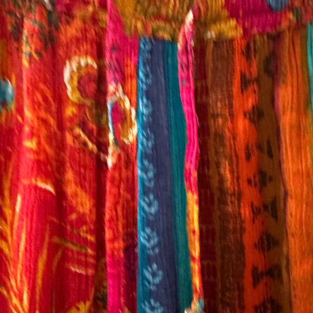 Koret Colorful Patterned Maxi Skirt - Picture 2 of 5